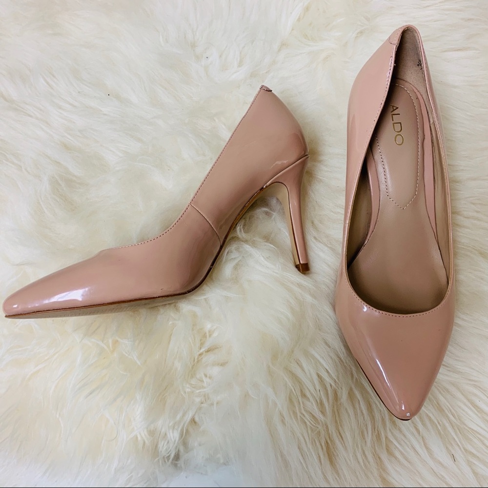 ALDO light pink 3in heel